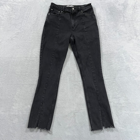 Abercrombie & Fitch Denim - Abercrombie Fitch Jeans 28/6 The Skinny High Rise Curve Love‎ Split Hem Grunge